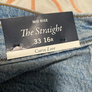 Abercrombie & Fitch Curve Love The Straight.